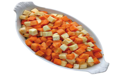 PO - Carrot & Turnips Diced 15x15 2kg