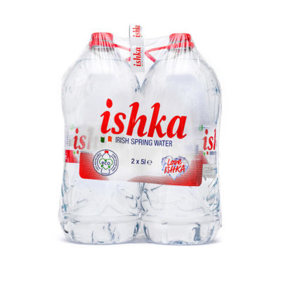 Ishka Natural Water 5ltr - (Case of 2 x 5ltr)