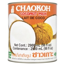 Canned Coconut Milk 3ltr x 6 
