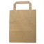 Large Brown Bag Handle 10x15x12"  ( 250s ) 180008